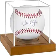 Baseball Display Case, Acrylic Baseball Holder Dsplay Case, UV Protected Baseball Display Cube for Memorabilia Baseball, Autographed Baseball, Tennis Ball