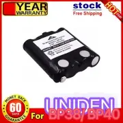 BP38 BP40 REPLACEMENT BATTERY FOR UNIDEN UHF HANDHELD RADIO GMR FRS BT-537