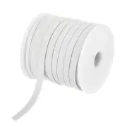 1/4 Inch Double Fold Bias Tape Continuous Bulk Bias Tape Light White 25 Yards