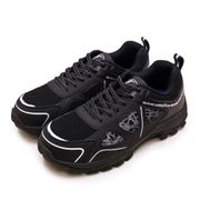 GOODYEAR 固特異 透氣鋼頭防護認證安全工作鞋 極光系列 黑銀 03960