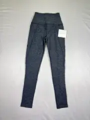 Beyond Yoga Spacedye Pocket High Waisted Midi Legging Black Charcal Size S NWT