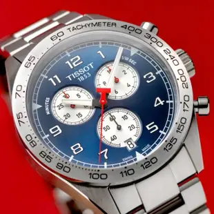 【TISSOT 天梭 官方授權】PRS516 CHRONOGRAPH 三眼計時腕錶 / 45mm 母親節 禮物(T1316171104200)