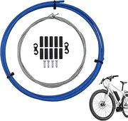 Cycle Shifter Cable - Cycle Transmission Lines,Brake Transmission Lines Set with End Caps and S-Hooks for Cycling