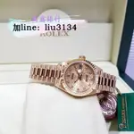 ROLEX勞力士69178蠔式18K金錶盒證雙吊牌自動上鍊紀念金十鑽面盤錶&