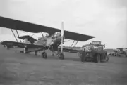 Inauguration Joseph-le-Brix airport Rennes France July 28 1933 Old Photo 1