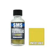 Scale Modellers Supply 30ML Metallic Gold Acrylic Lacquer Paint