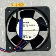 614NGN Axial Fan DC 24V 2.1W 90mA 60*60*25MM 2-wires Cooling Fan