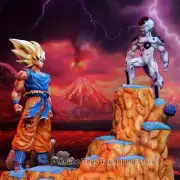 31cm Dragon Ball Figure Goku VS Frieza Pvc Goku Action Figures Collection Model