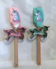 Unicorn Stainless Steel Cookie Cutter & Spatula Baking Sets by Cute Kit - 1A