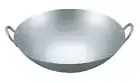 EBM Pure Titanium Ultralight Chinese Two-Handed Wok (thickness 1.2 mm) 42cm