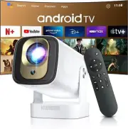 Smart Projector Wifi 6 Bluetooth 1080P 4K Mini Portable Auto Focus AI Apps 2025!