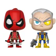 Deadpool - Deadpool & Cable Vynl. Figures - Set of 2 NEW Funko
