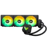 ASUS TUF GAMING LC II 360 ARGB All in one Water Cooling Aura Sync RGB, 3 X 120mm PWM ARGB Fan, CPU Socket Support: Intel: LGA 1851, 1700,1200,1150,1151,1152,1155 AMD: AM5,AM4, [90RC00M1-M0UAY0]