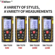 Laser Rangefinder High Precision Laser Distance Meter Measuring Tape Roulette