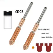 2PCS K1C Nozzle, Quick-Swap Ender 3 V3 Nozzle,Nozzle For Creality K1C 3D Printer