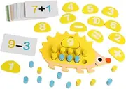 Oshhni Math Learning Puzzle Toy Addition Subtraction Counting Toys Mathematical for Boys Girls 3 4 5 6 Years Toddlers Preschool Gift