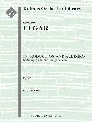 Introduction and Allegro, Op. 47: Score