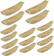 HOOTNEE 15pcs Resin Fishing Boat Models Miniature Home Decor for Garden Table Displays Creative Landscape Decorations Unique for Special Occasions