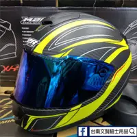 在飛比找蝦皮購物優惠-台南WS騎士用品 M2R XR-5 消光黑/螢光黃全罩式安全