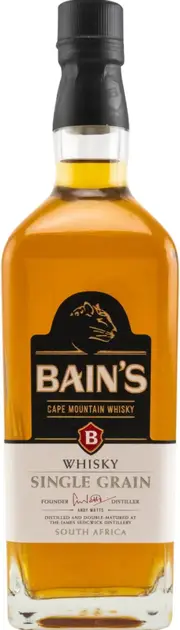 Bain's Cape Mountain Single Grain South African Whisky 700ml