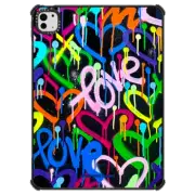 iPad Pro 11-inch (M4) iPad Impact Case Love & Hearts Street Art by Corey Paige Designs