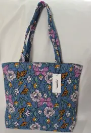 Vera Bradley Small North South Tote, Wild Prairie, New with Tags