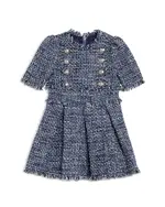 Bardot Girls' Elle Boucle Dress - Little Kid, Big Kid