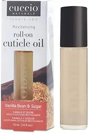 Cuccio Naturale Revitalizing Roll-on Cuticle Oil - Vanilla Bean & Sugar - 10ml