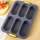 DIY Silicone Non-Stick Baking Mould Cake Bread Loaf Pan Oven Tray Round BunMold