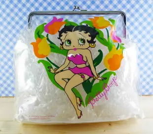 【震撼精品百貨】Betty Boop 貝蒂 後背包-透明白色 震撼日式精品百貨