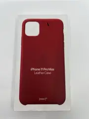 iPhone 11 pro max leather product red