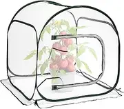 DECOHS 31.5" x 31.5" x 31.5" Mini PVC Pop Up Greenhouse, Transparent Pop Up Grow Greenhouse Plant Cover, Small Gardening Plant Flower Warm House for Cold Frost Protection Indoor & Outdoor