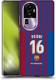 Head Case Designs Officially Licensed FC Barcelona Pedri 2021/22 Players Home Kit Group 1 Soft Gel Case Compatible with Oppo Reno10 Pro+