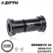 BB386 24mm Adapter Ceramic Bearing Press Fit Bicycle Bottom Brackets Bike BB
