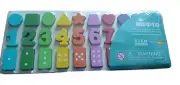 Kippto 123 Geometric Shapes Domino Tiles Puzzle NEW Ages 3+