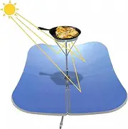 2000W Solar Cooker Portable Solar Stoves, Outdoor Integrated Solar Cooker, Fuel Free Stoves Cooker Portable Oven Tool for Outdoor Hiking Picnic BBQ Camping