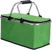 Food Delivery Bag 30L Foldable Thermal Insulated Bag Cooler Bags Pizza Food Pizza Delivery Picnic Storage Holder Functional Bag Storage Basket (Color : Blue) (Color : Green)