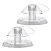 2 Pcs Snail Trap for Fish Tank Aquarium Plastic Clear Snail Trap Aquarium4981