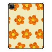 iPad Pro 12.9-inch (5th/6th gen) iPad Impact Case Crochet Flowers - Orange