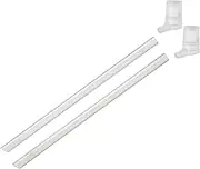 CAMELBAK Products LLC Unisex – Adult Eddy + bite Valves and Straw, Clear, Schwarz, One Size