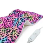 Weighted Heating Pad - Plush 2.3LB Hot Heated Pad for Back Pain Relieve - Dry...