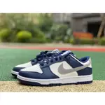 NIKE DUNK LOW “MIDNIGHT NAVY”午夜藍 藍白 灰勾 滑板鞋FD9749-400