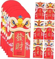 HAPINARY Envelopes for Chinese New Year Rabbit Year Red Packet Money Bags 18pcs Fine Workmanship Unique Cartoon Patterns