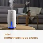 Small Humidifiers Cool Mist 360ml,Whisper-Quiet Operation Spray Mode Baby Lights