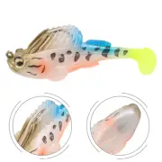 Realistic Soft Body Paddle Tail Swimbait with Stealthy Low Center of Gravity