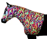 New! Sleazy Sleepwear LARGE MINI MINIATURE HORSE PRINT HOOD Mane cover 10 PRINTS