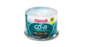 50 CD-R Recordable Discs Audio Video Data Media Blank CDs Spindle 40x Speed 700