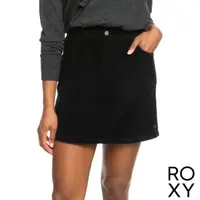 在飛比找momo購物網優惠-【ROXY】女款 女裝 短裙 SILENT DAYS(黑色)