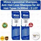 Minox Liposomal Anti-Hair Loss Shampoo For All Hair Types - 2×300ml