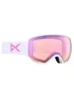 Anon WM1 MFI Low Bridge Goggle 2025 | White w/ Perceive Pink Cloudy Burst